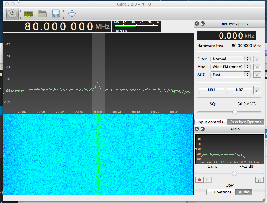 software defined radio for mac os x